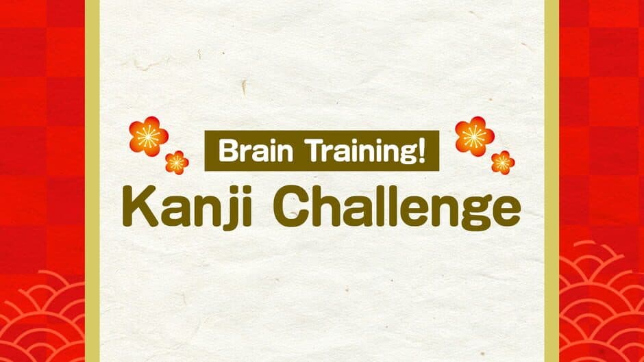 Brain Training! Kanji Challenge artwork 1