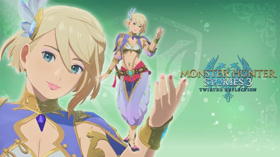 Monster Hunter Stories 3: Twisted Reflection - Layered Armor for Eleanor: Foreign Dancer artwork 1