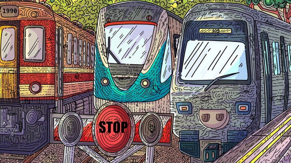 100 Railway Cats artwork 1