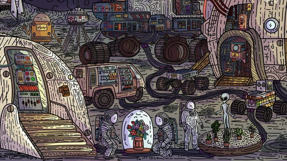 100 Moon Base Cats artwork 1
