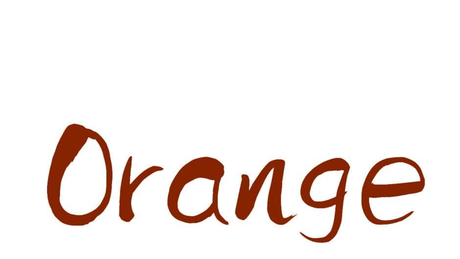 Orange artwork 2