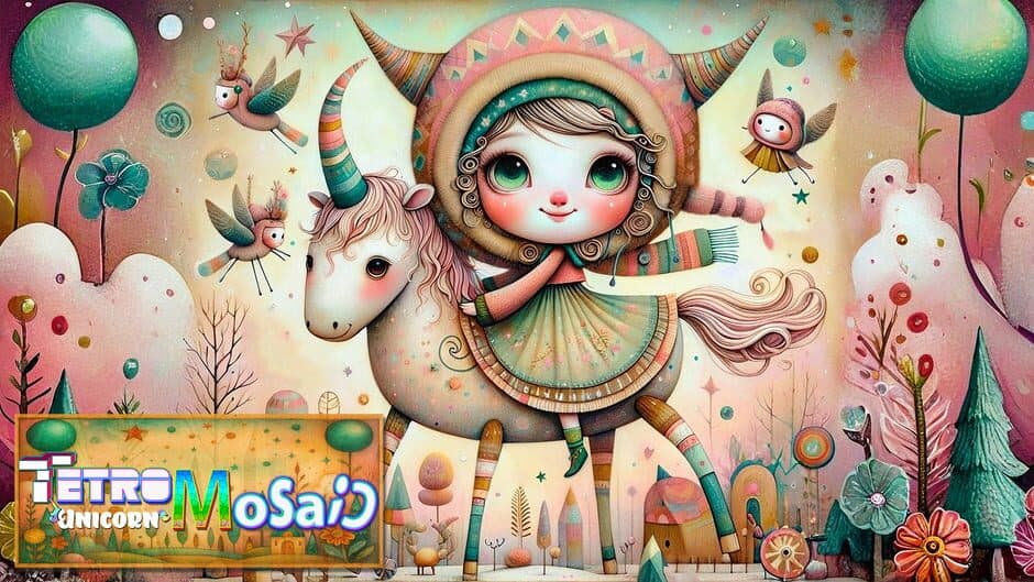 TetroMosaic, Unicorn artwork 1
