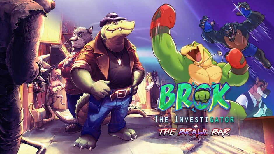 Brok the InvestiGator + The Brawl Bar artwork 1