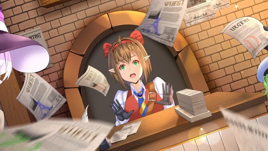 Adventure Guild Receptionist artwork 1