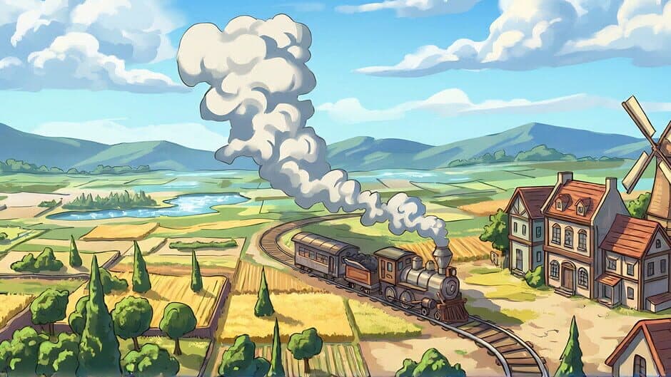 Railroad to Amberfield artwork 1