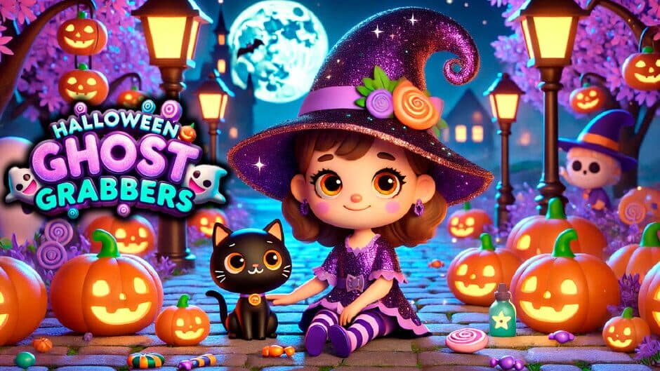 Halloween Ghost Grabbers artwork 1