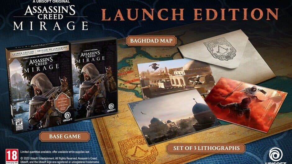 Assassin's Creed Mirage: Launch Edition artwork 1