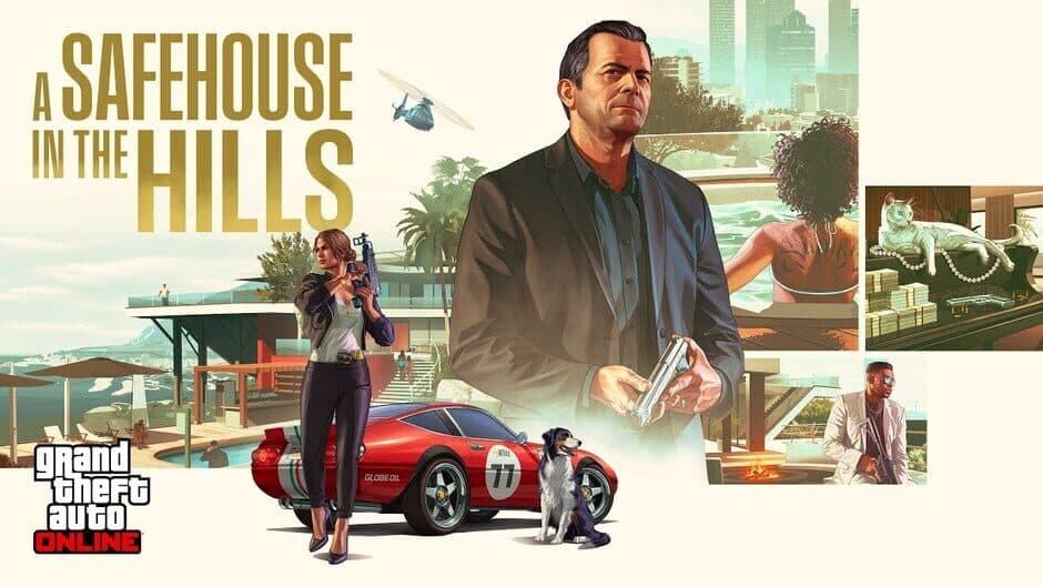 Grand Theft Auto Online: A Safehouse in the Hills artwork 1