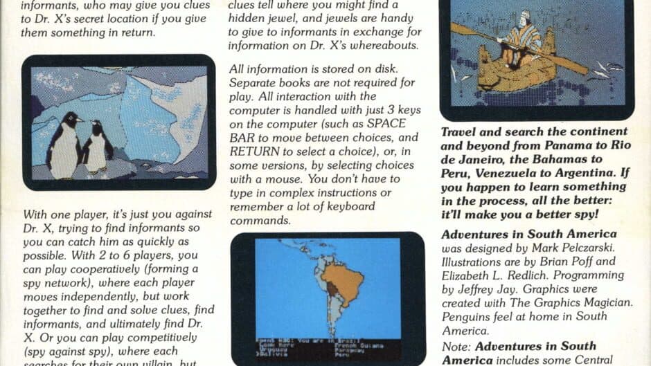 The Spy's Adventures in South America artwork 1