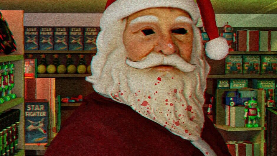 Red Christmas artwork 1