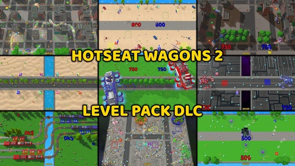 Hotseat Wagons 2: Level Pack artwork 1