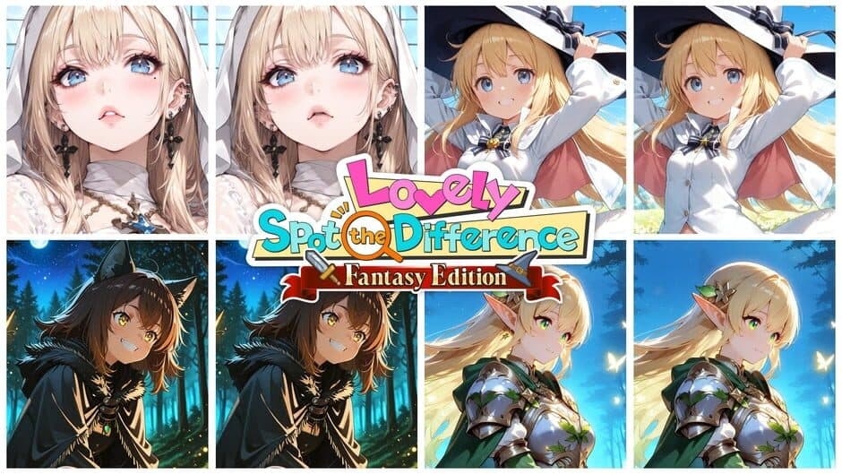 Lovely Spot the Difference Fantasy Edition artwork 1