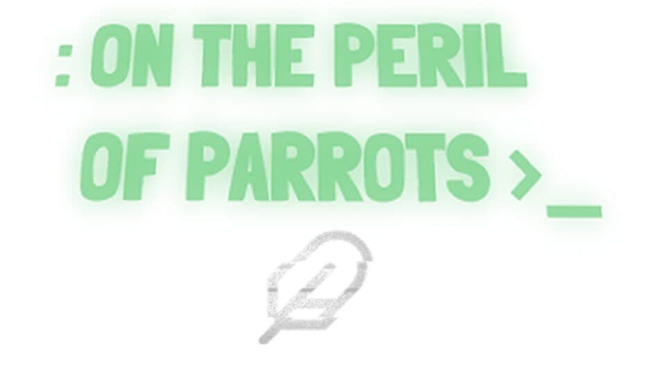 On the Peril of Parrots artwork 1