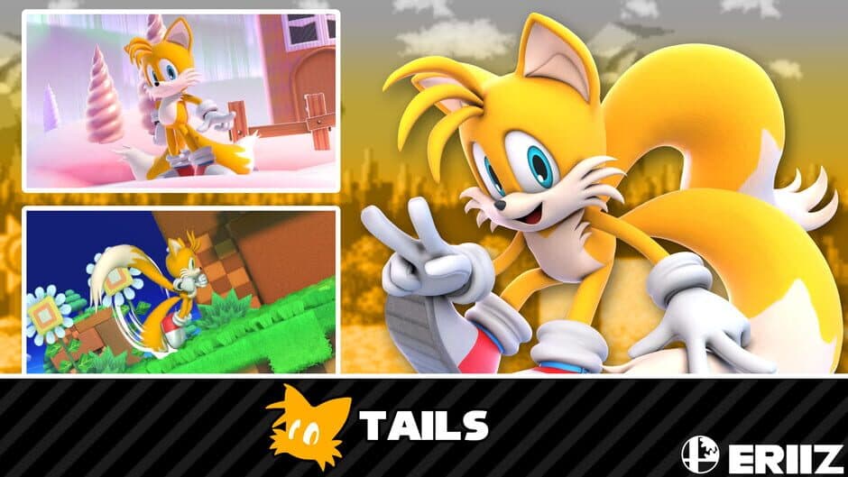 Super Smash Bros. Ultimate: Miles "Tails" Prower Moveset artwork 1
