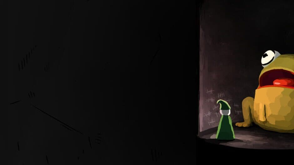 Stuck in a Well with a Frog artwork 1
