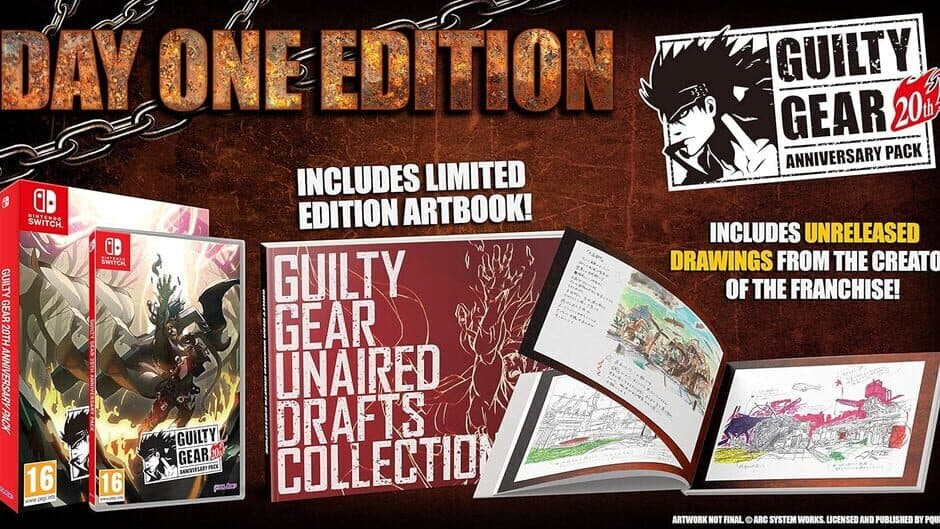 Guilty Gear 20th Anniversary Edition: Day One Edition artwork 1
