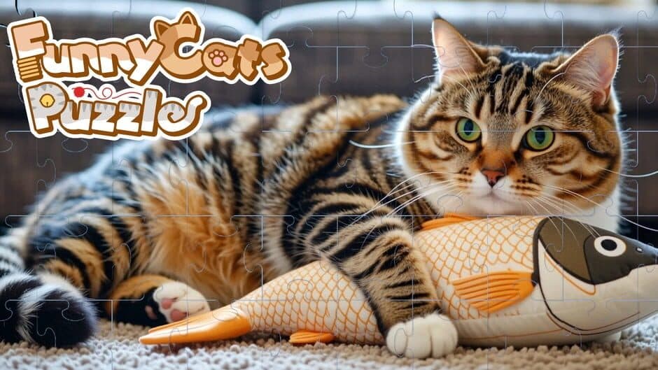 Funny Cats Puzzle artwork 1