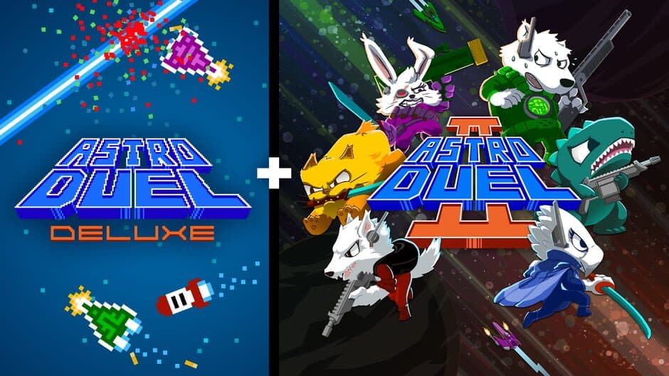 Astro Duel Deluxe + Astro Duel 2 artwork 1