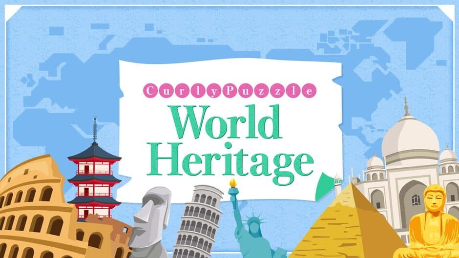 Curly Puzzle: World Heritage artwork 1