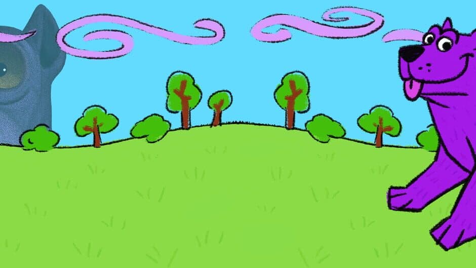 Pepper the Giant Purple Dog artwork 1