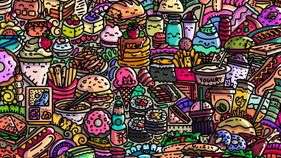 100 Snack Cats artwork 1