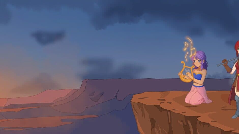 Llewl and the Lyre of Two Worlds artwork 1