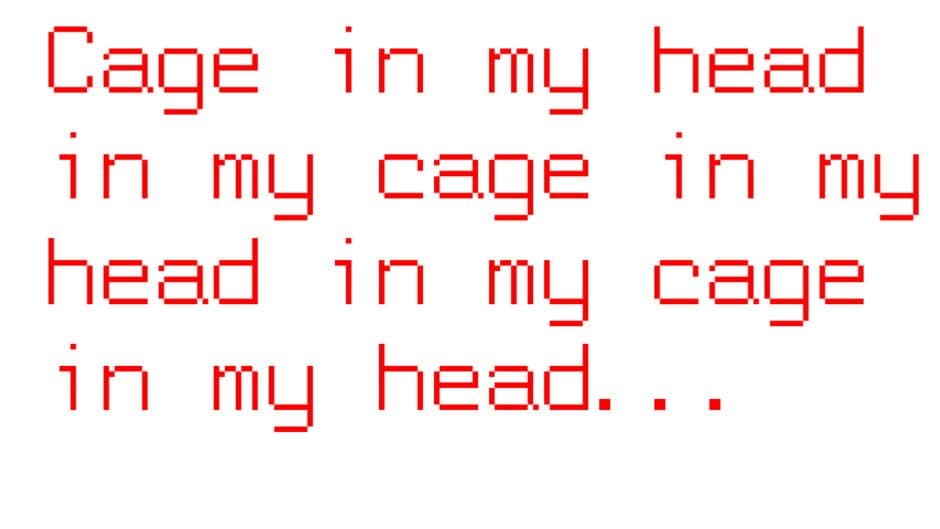 Cage in My Head in My Cage in My Head in My artwork 2