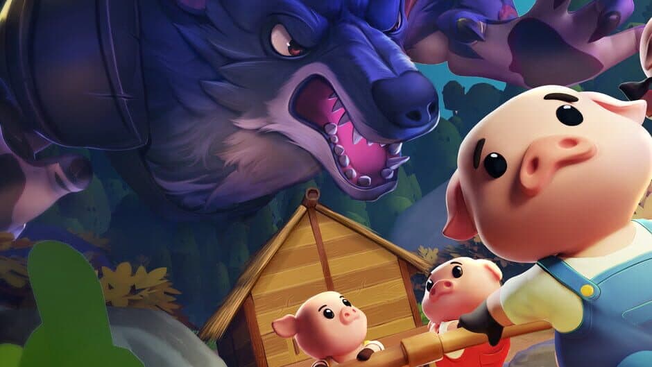 Pigs and Wolf artwork 1