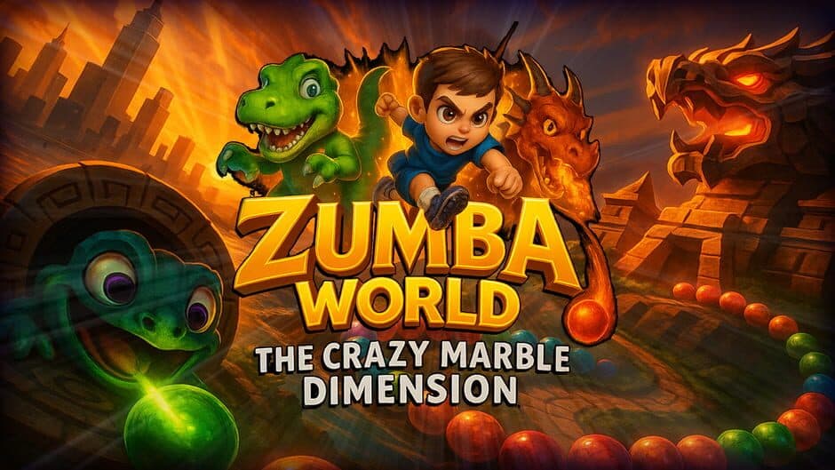 Zumba World: The Crazy Marble Dimension artwork 1