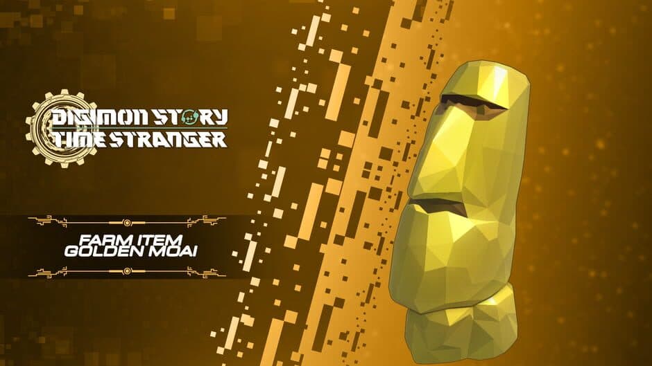 Digimon Story: Time Stranger - Farm Item Golden Moai artwork 1