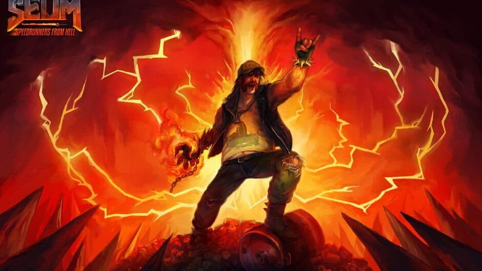 Seum: Speedrunners from Hell artwork 1