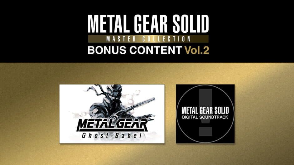 Metal Gear Solid: Master Collection Vol. 2 Bonus Content artwork 1