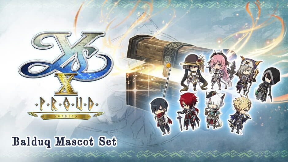 Ys X: Proud Nordics - Balduq Mascot Set artwork 1