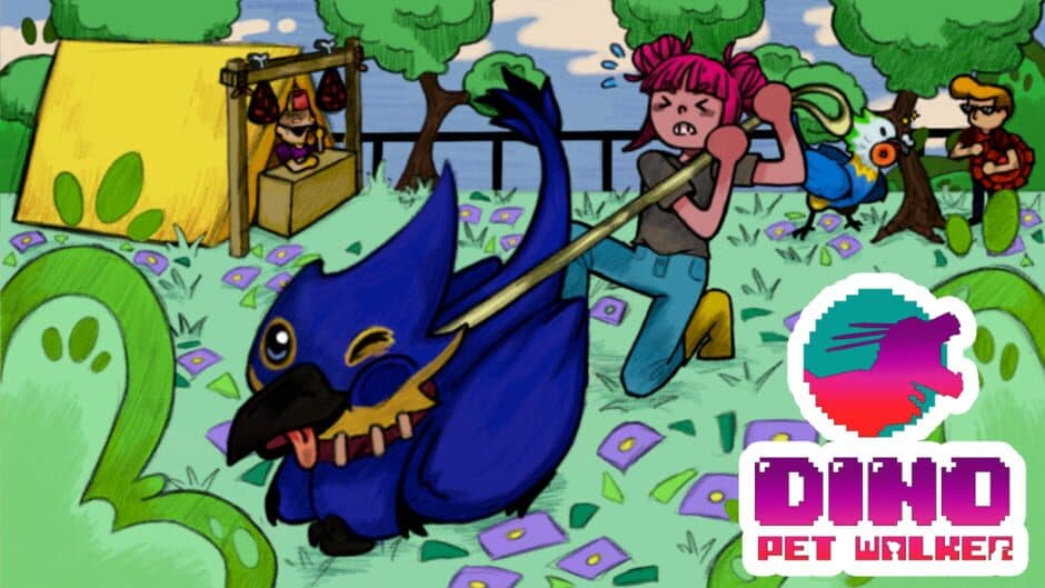 Dino Pet Walker artwork 1