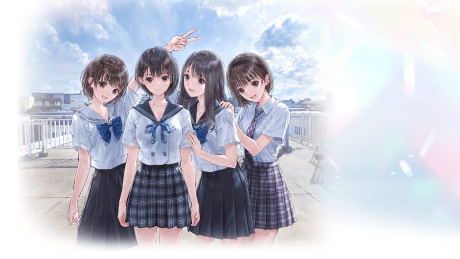 Blue Reflection Quartet artwork 4