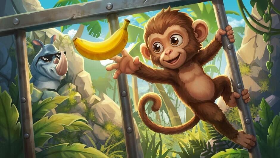 Tricky Monkey Zoo artwork 1
