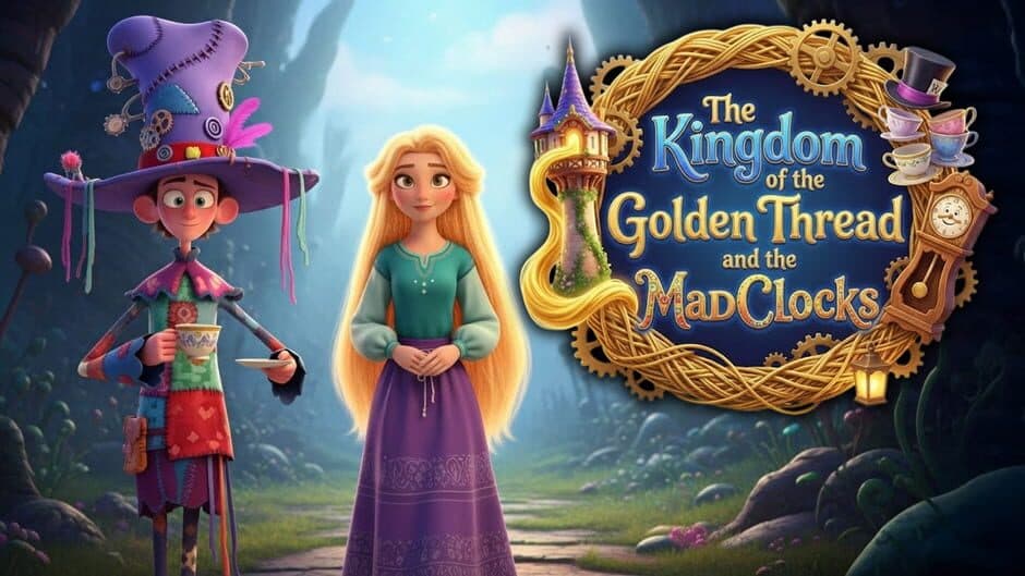 The Kingdom of the Golden Thread and the MadClocks artwork 1