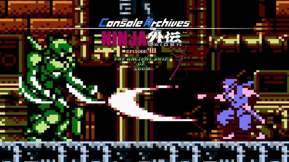 Console Archives: Ninja Gaiden III - The Ancient Ship of Doom artwork 2