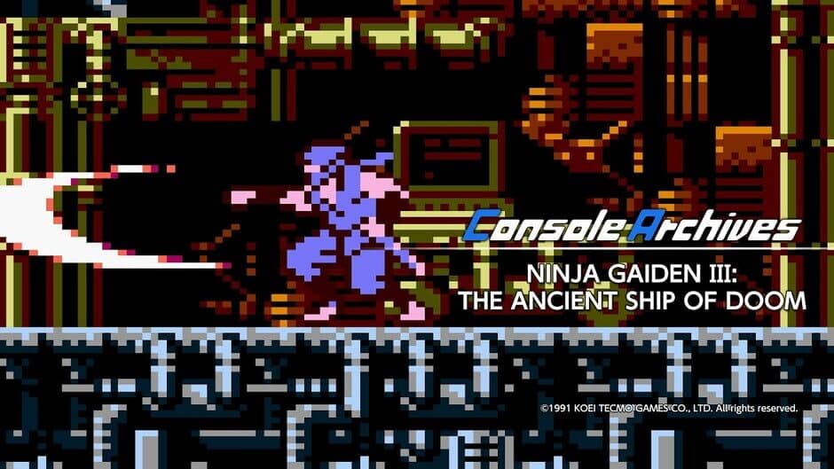 Console Archives: Ninja Gaiden III - The Ancient Ship of Doom artwork 3