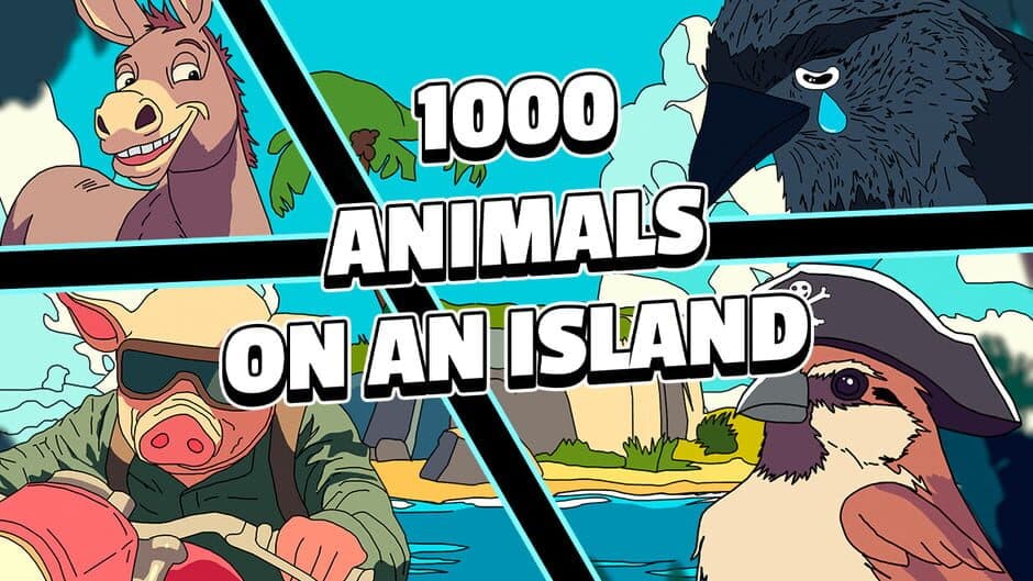 1000 Animals on an Island artwork 1