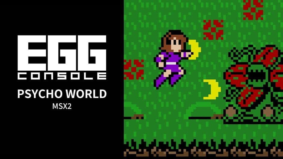 Eggconsole Psycho World MSX2 artwork 1