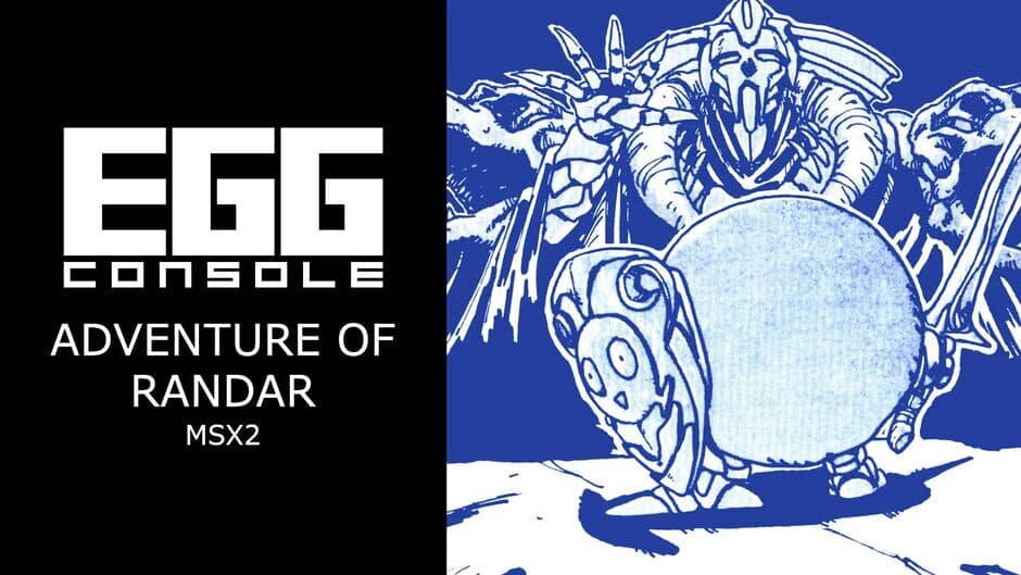 Eggconsole Adventure of Randar MSX2 artwork 1