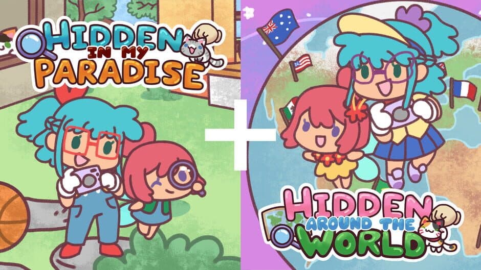 Hidden in my Paradise + Hidden around the World Bundle artwork 1