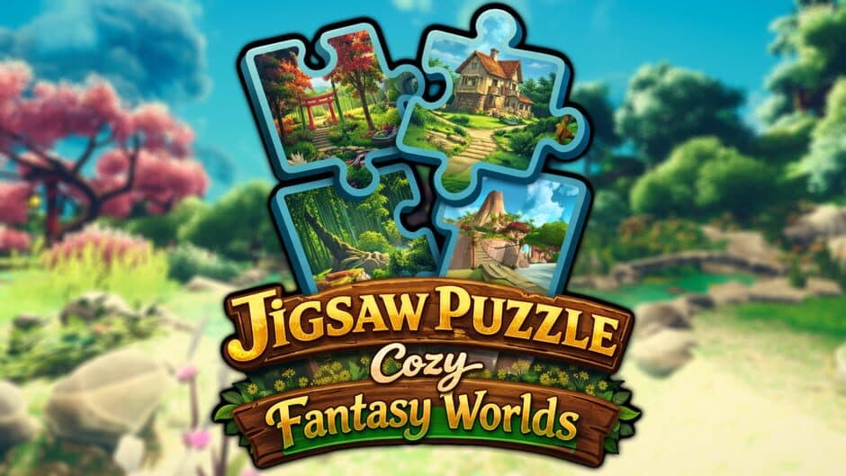 Jigsaw Puzzle: Cozy Fantasy Worlds artwork 1