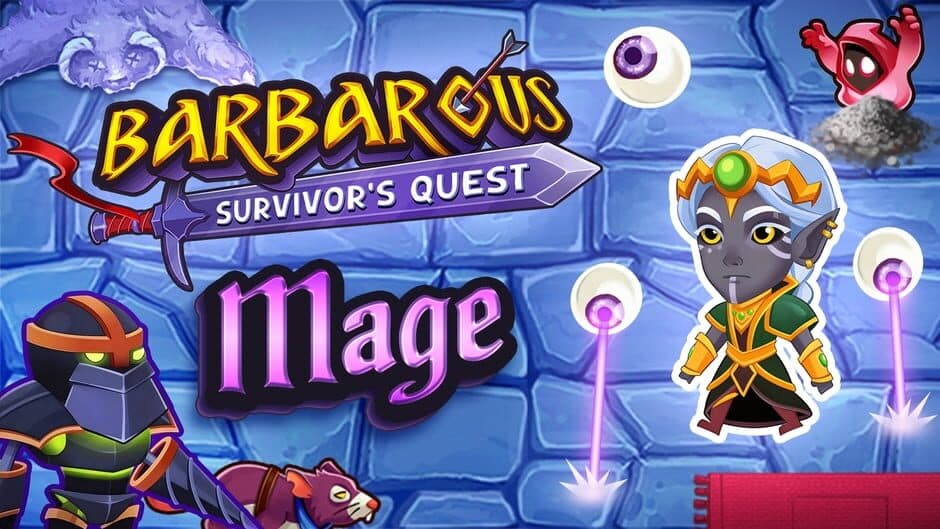 Barbarous: Survivor's Quest - Mage DLC artwork 1