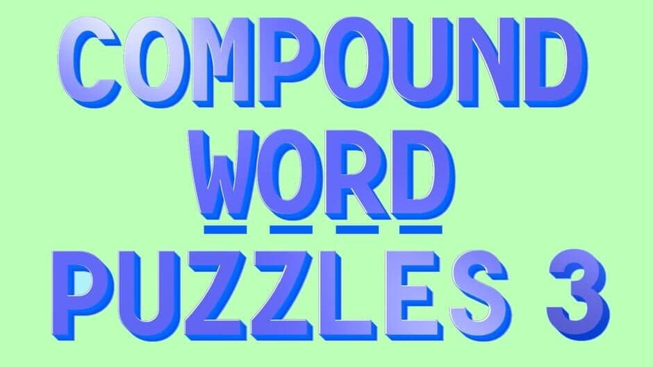Compound Word Puzzles 3 artwork 1