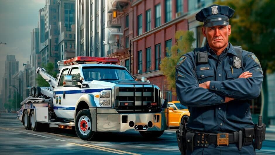 Tow Truck Police Simulator artwork 1