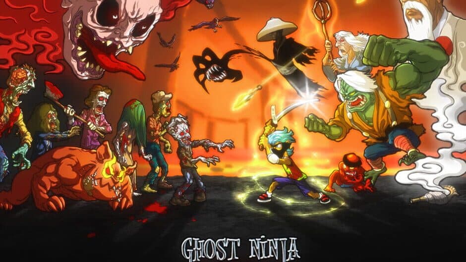 Ghost Ninja: Zombie Beatdown artwork 1