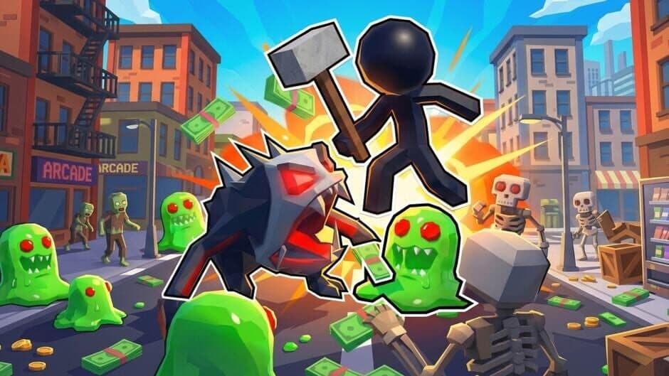 Stickman Monster Battle 3D artwork 1