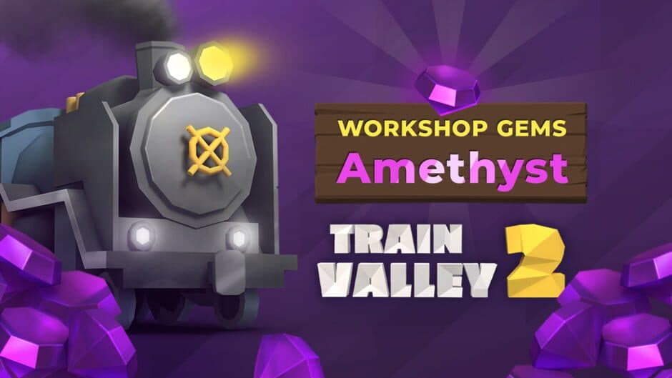 Train Valley 2: Workshop Gems - Amethyst artwork 1